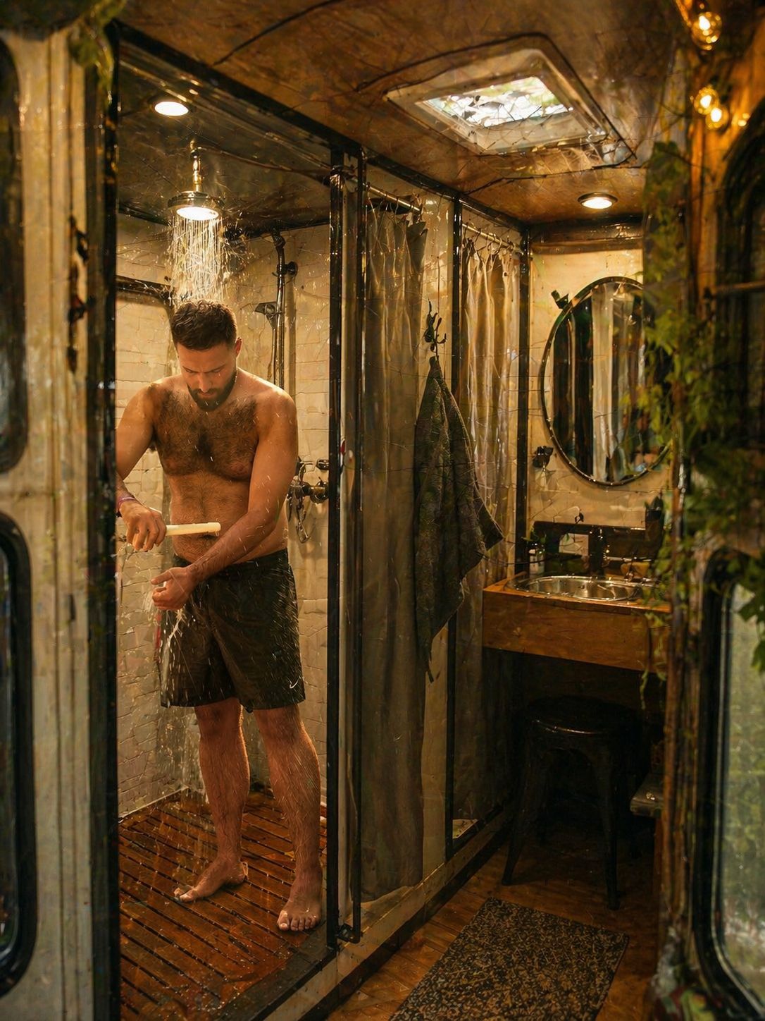 The Mossy Portal Bathhouse